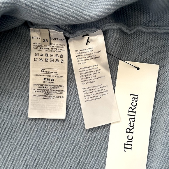 Stella McCartney Asymmetrical Wool Sweater - Picture 4 of 7